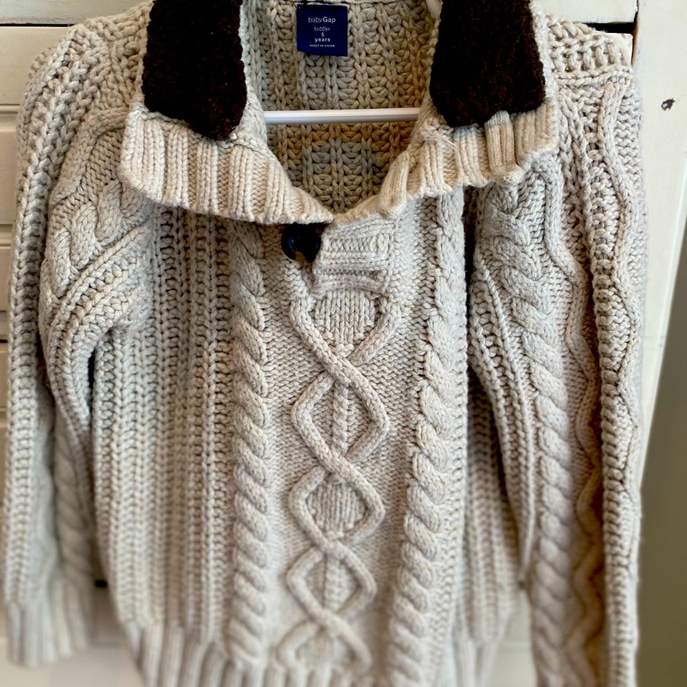 Tan Baby Gap sweater
